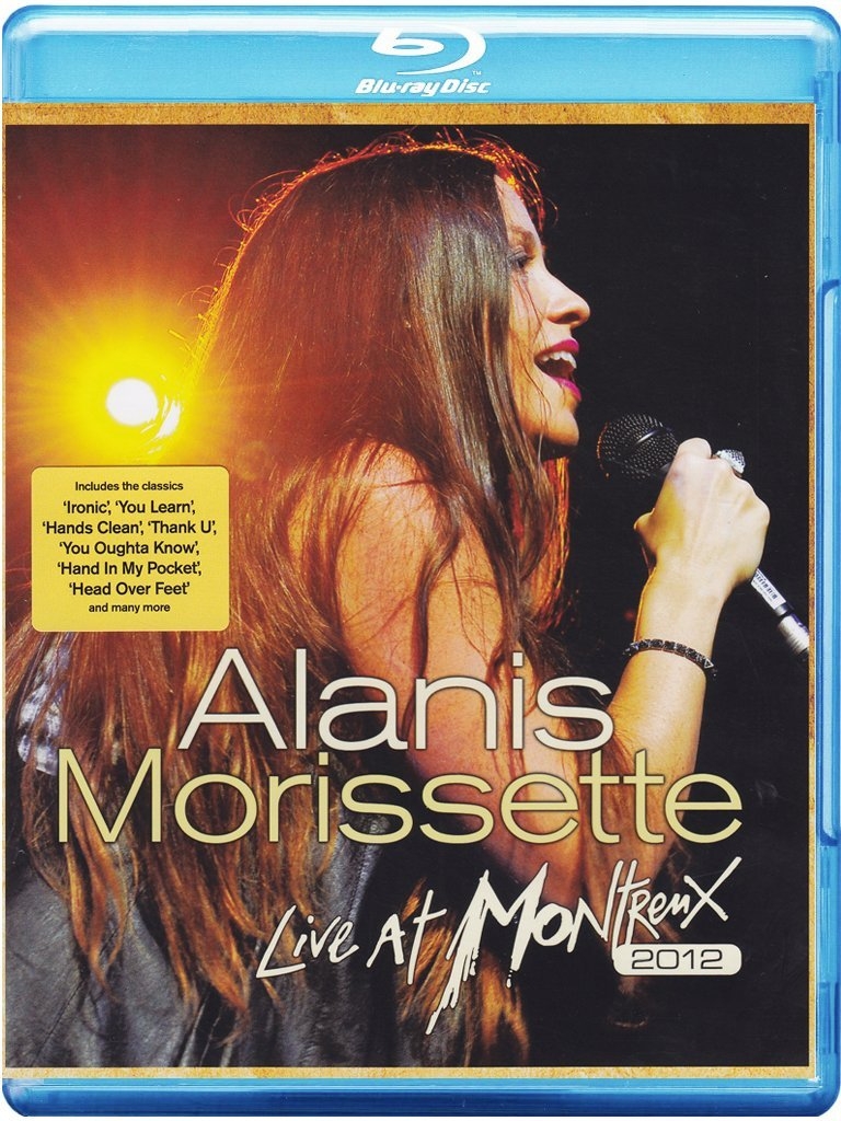 Alanis Morissette, LIVE AT MONTREUX 2012, Blu-ray