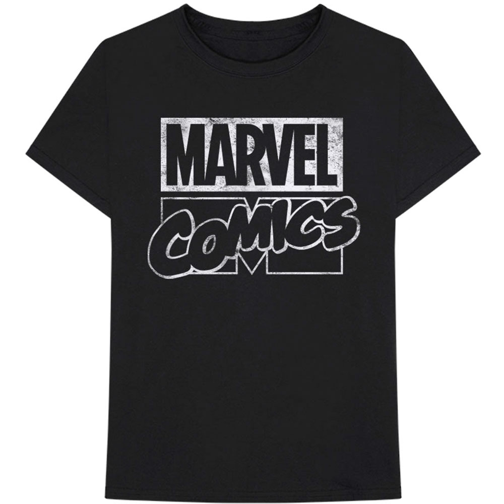 Marvel tričko Logo Čierna XL