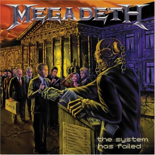 Megadeth, THE SYSTEM HAS FAILED, CD
