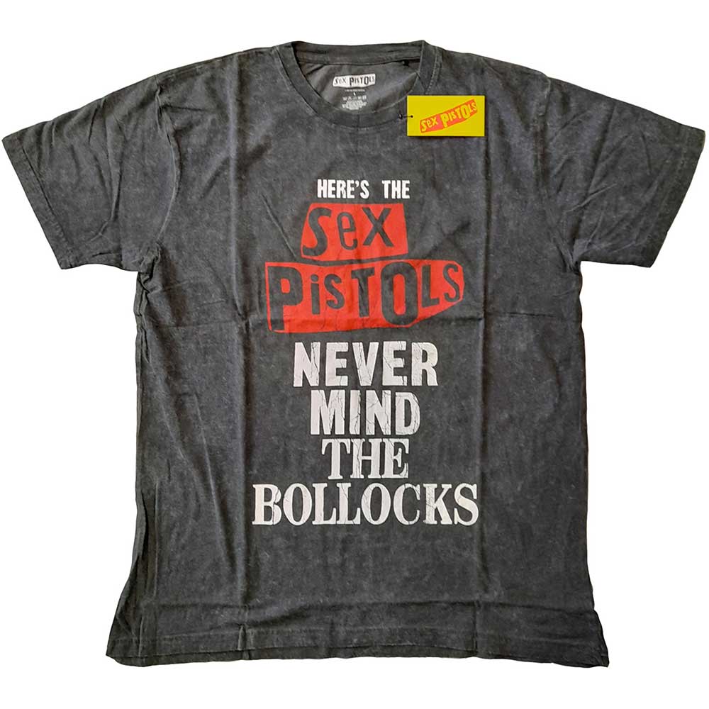 Sex Pistols tričko NMTB Distressed Čierna XXL