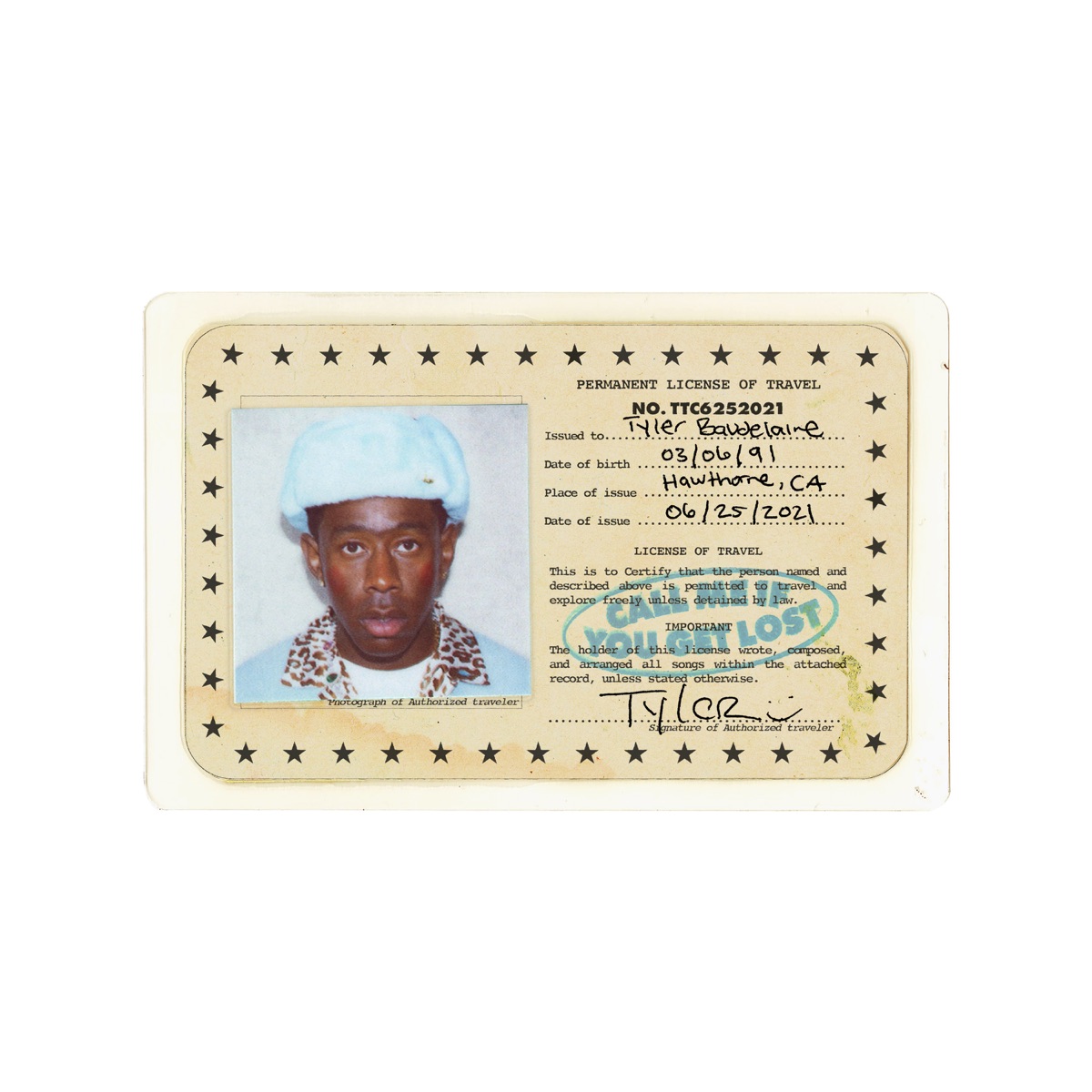 Tyler, the Creator, Call Me If You Get Lost, CD