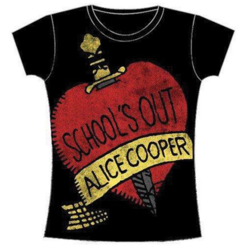 Alice Cooper tričko School\'s Out Čierna L