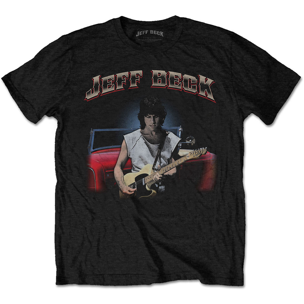 Jeff Beck tričko Hot Rod Čierna M