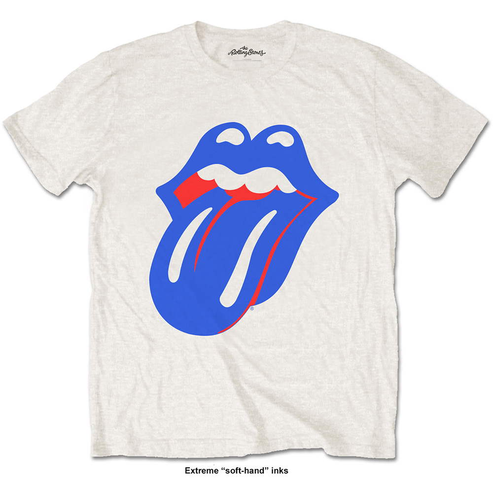 The Rolling Stones tričko Blue & Lonesome Classic Natural L
