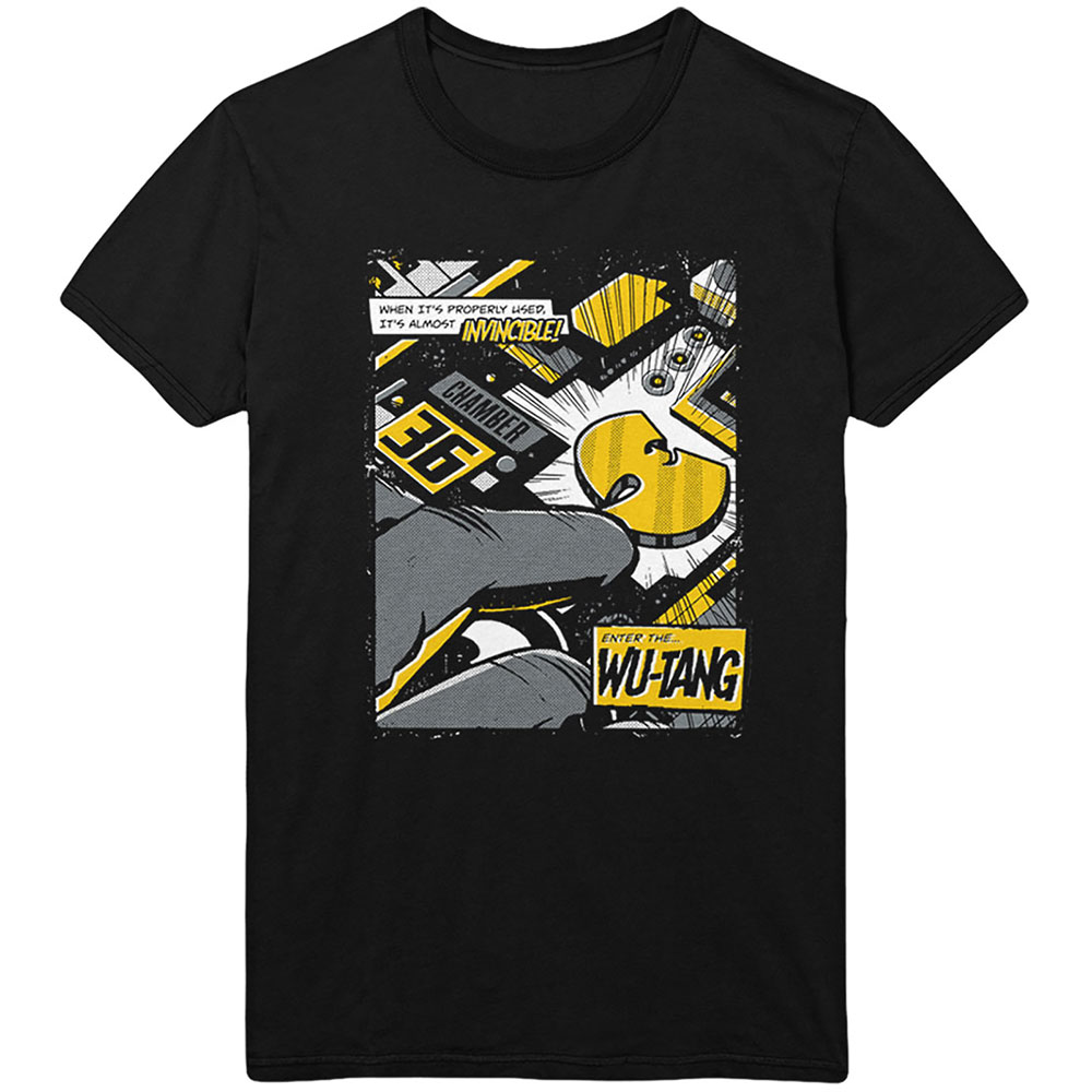 Wu-Tang Clan tričko Invincible Čierna M
