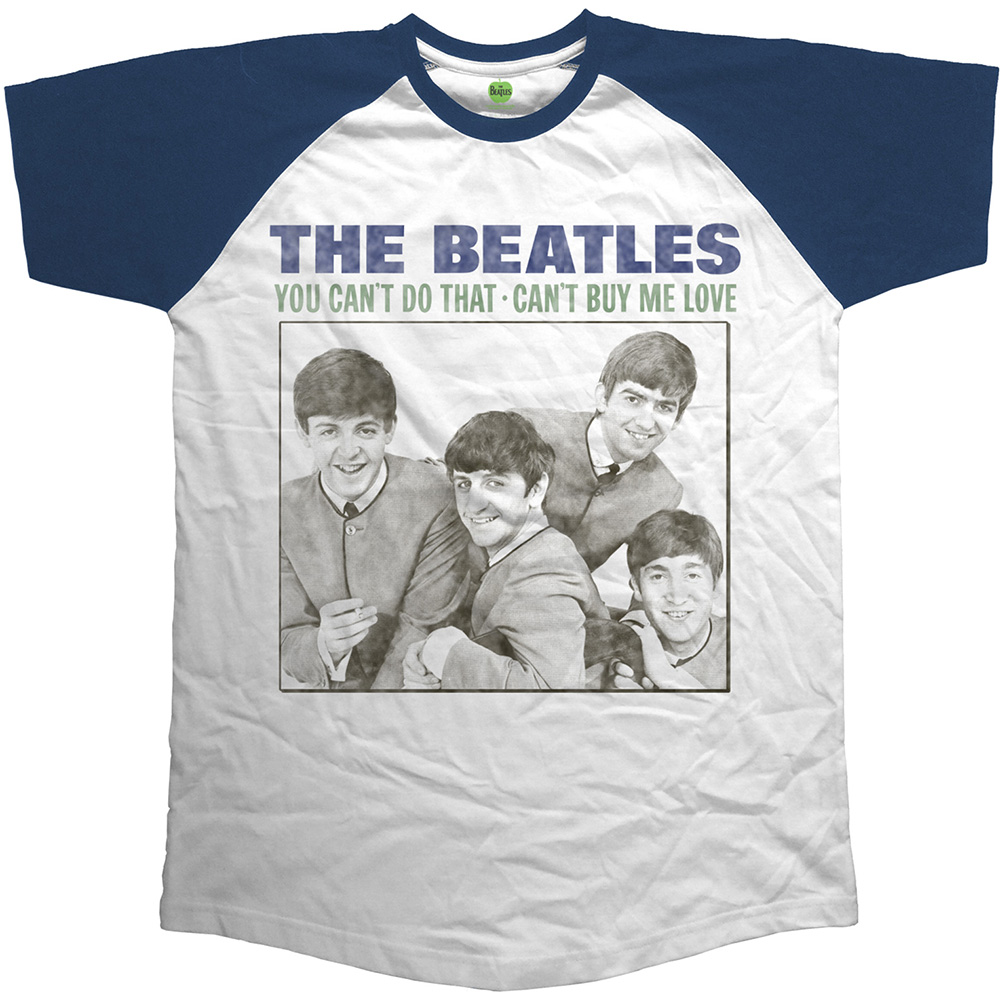 The Beatles tričko You Can\'t Do That - Can\'t Buy Me Love Modrá/Biela XL