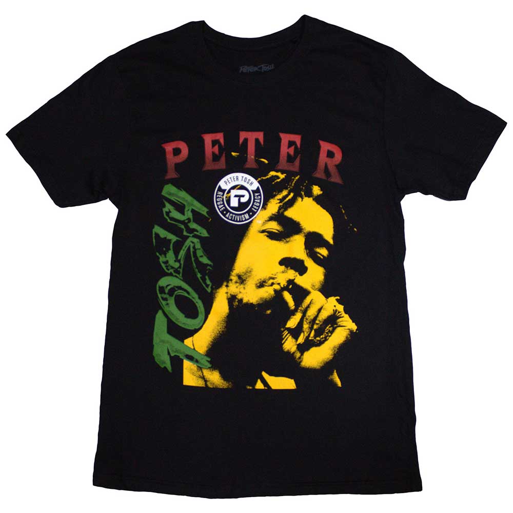 Peter Tosh tričko Smokin\' Čierna XL