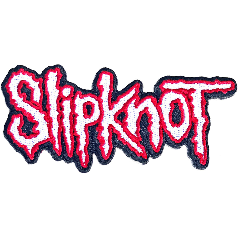 Slipknot Cut-Out Logo Red Border