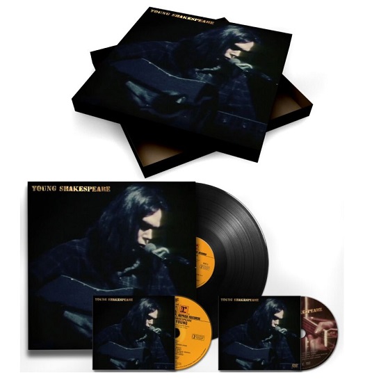 YOUNG, NEIL - YOUNG SHAKESPEARE (LP+CD+DVD), Vinyl