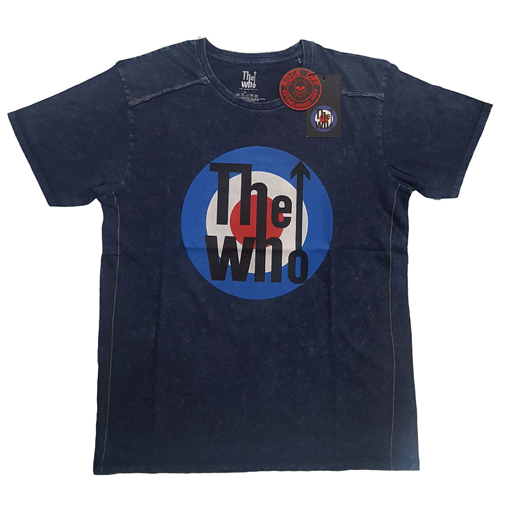 The Who tričko Target Logo Modrá L
