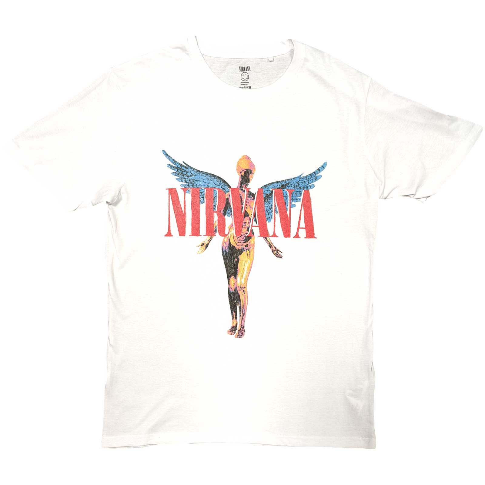 Nirvana tričko Angelic Biela M