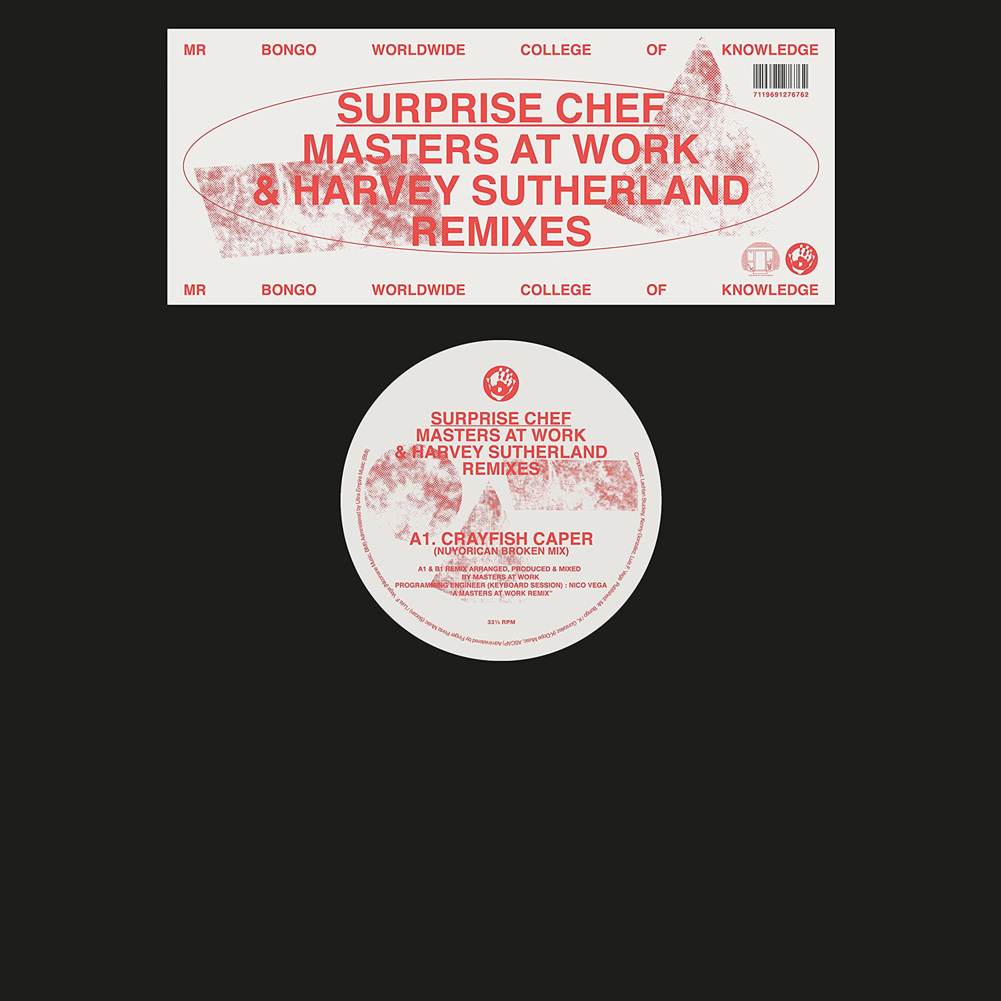 SURPRISE CHEF - MASTERS AT WORK & HARVEY SUTHERLAND REMIXES, Vinyl