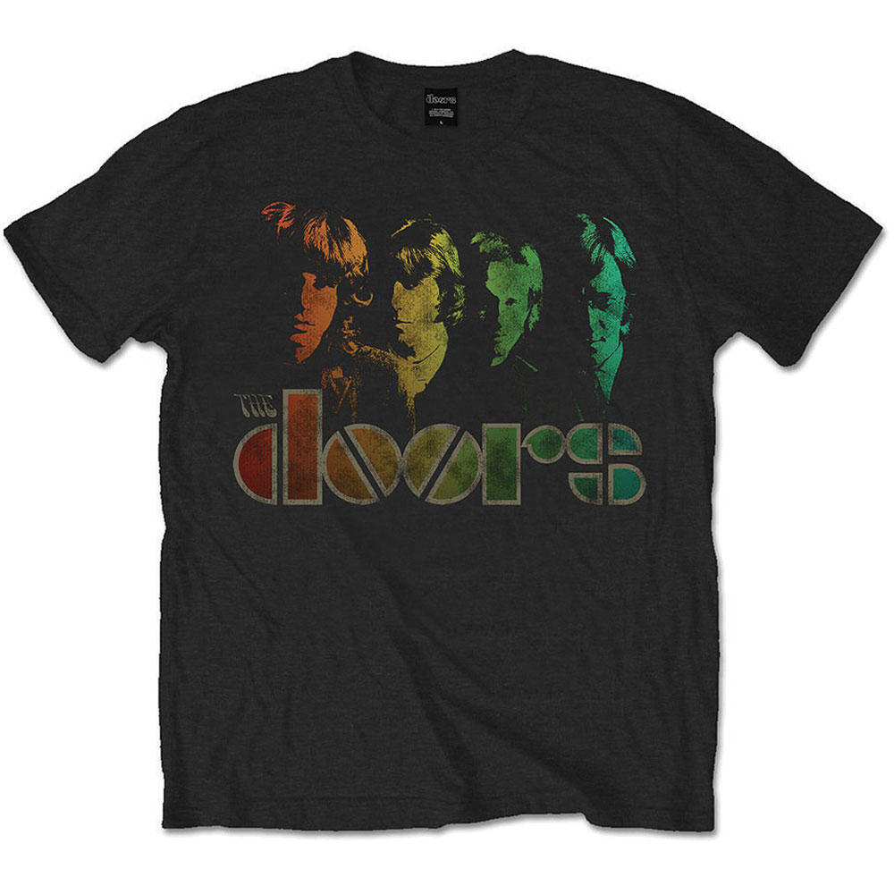 The Doors tričko Spectrum Čierna M