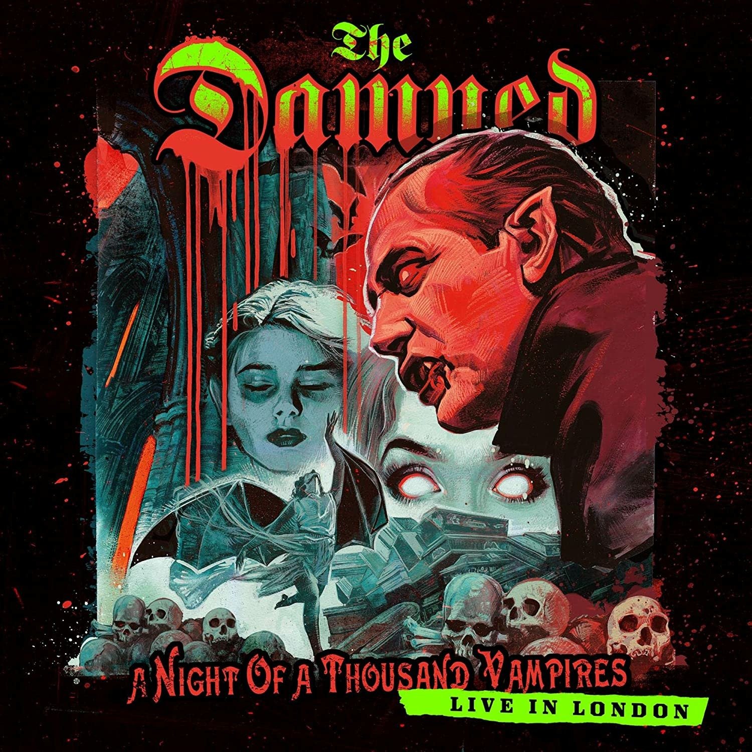 DAMNED - A NIGHT OF A THOUSAND VAMPIRES, Vinyl