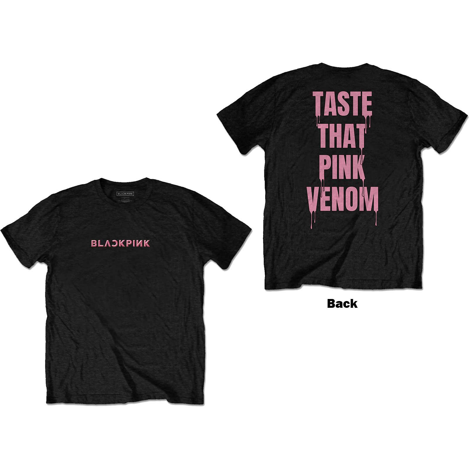 Blackpink tričko Taste That Čierna L