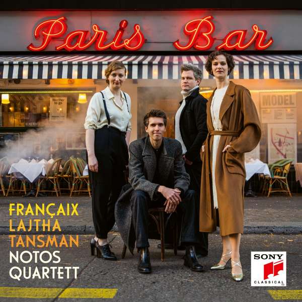 NOTOS QUARTETT - Paris Bar - Françaix Tansman Lajtha, CD