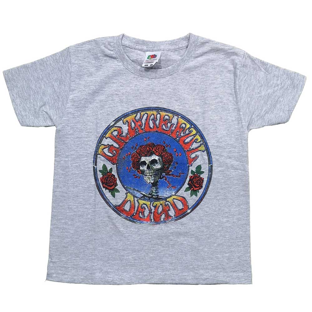 Grateful Dead tričko Bertha Circle Vintage Wash Šedá 5-6 rokov