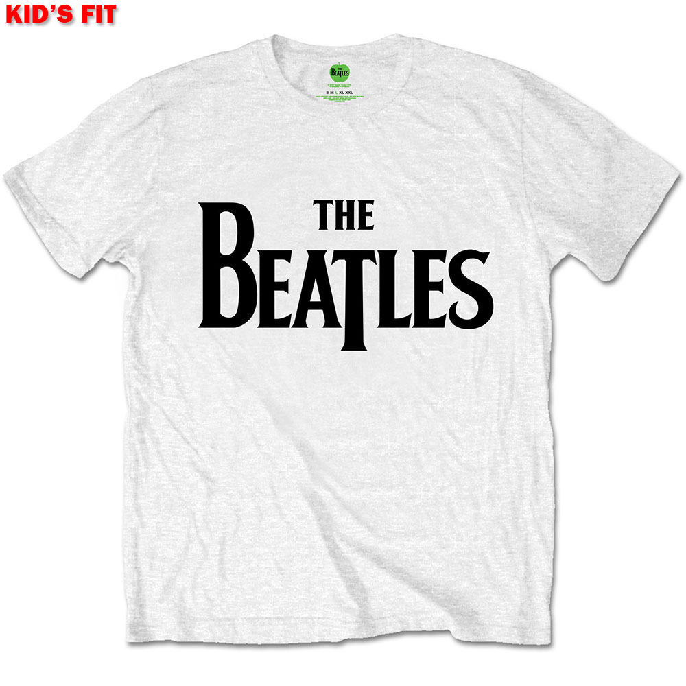 The Beatles tričko Drop T Logo Biela 11-12 rokov