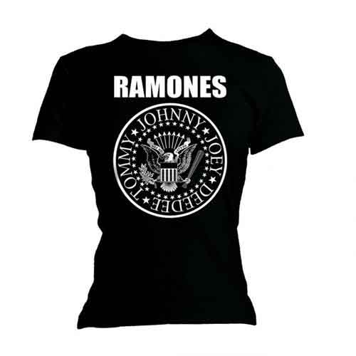 Ramones tričko Seal Čierna M
