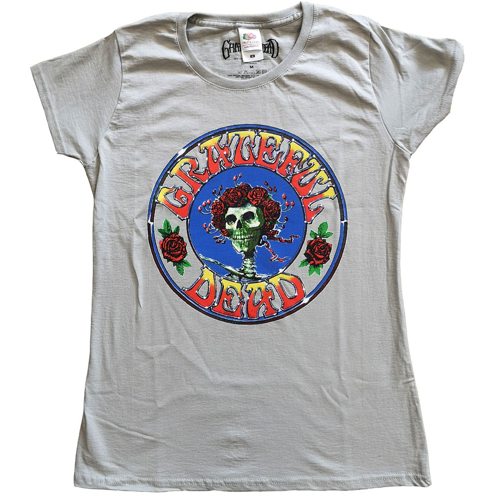 Grateful Dead tričko Bertha Circle Vintage Wash Šedá L