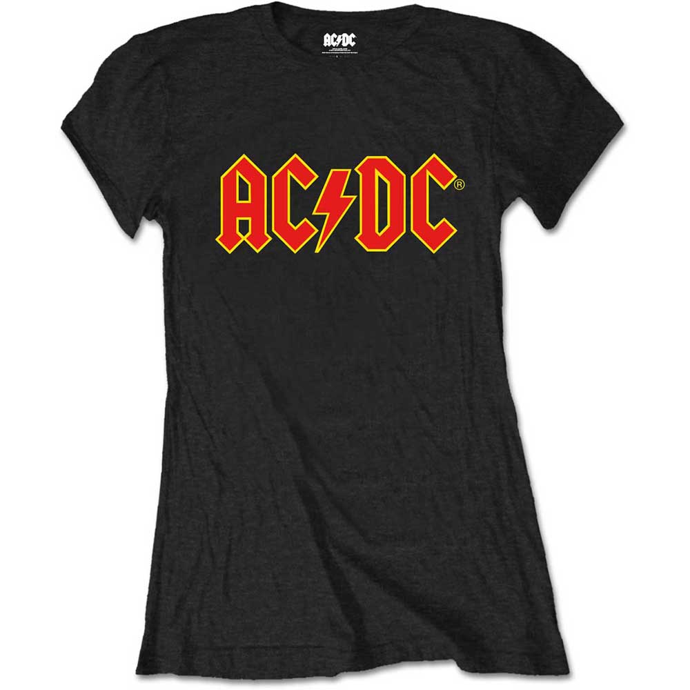 AC/DC tričko Logo Čierna XXL