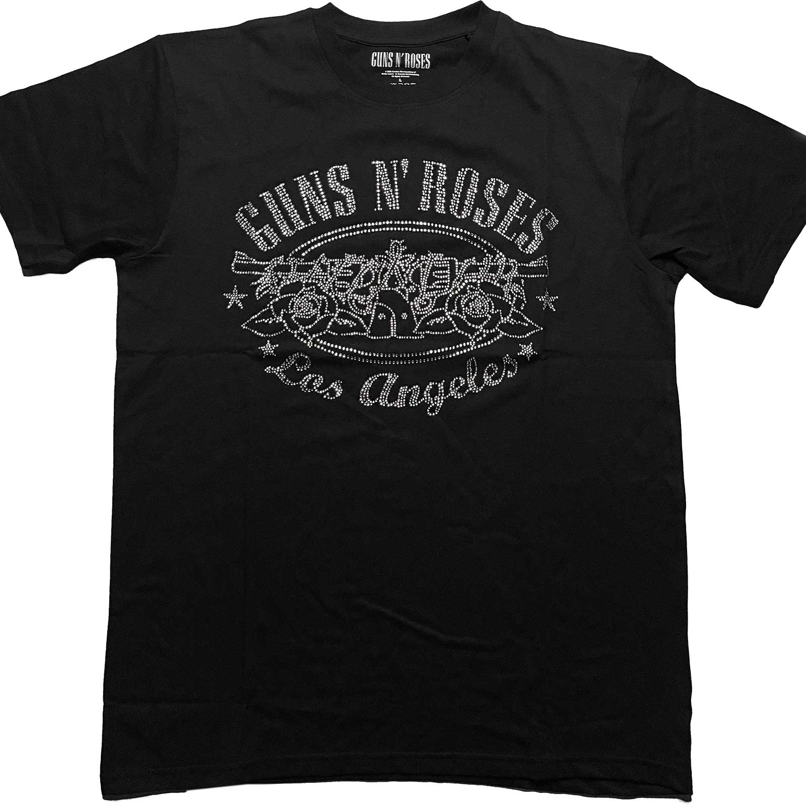 Guns N’ Roses tričko LA Logo Čierna XXL