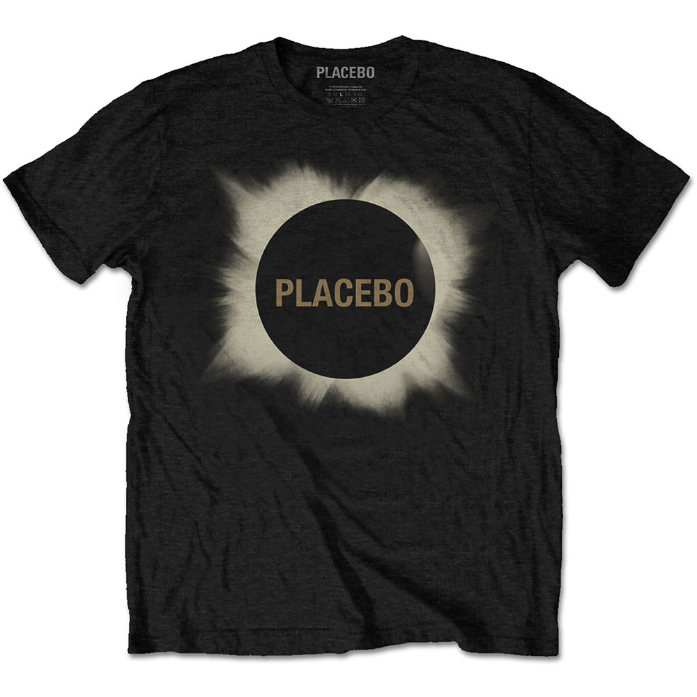 Placebo tričko Eclipse Čierna S