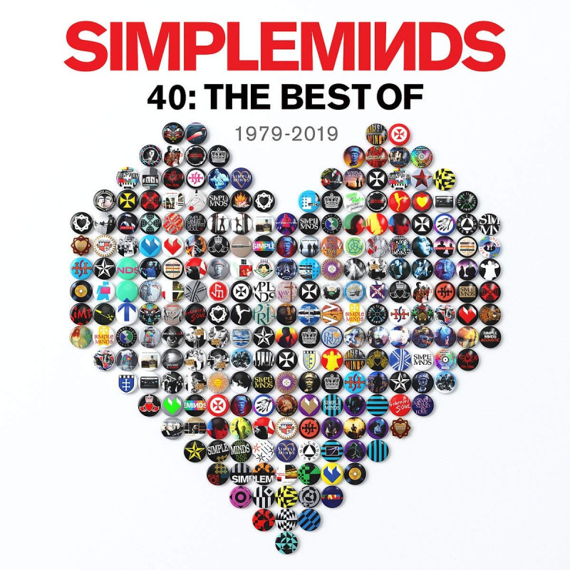 SIMPLE MINDS - FORTY: THE BEST OF SIMPLE MINDS 1979 - 2019, CD
