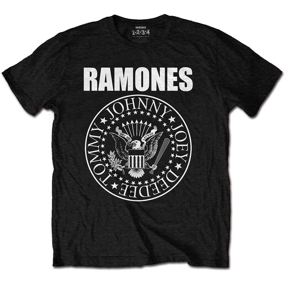 Ramones tričko Presidential Seal Čierna 1 - 2 roky