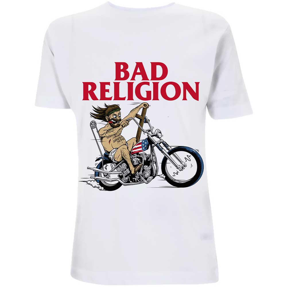 Bad Religion tričko American Jesus Biela XXL