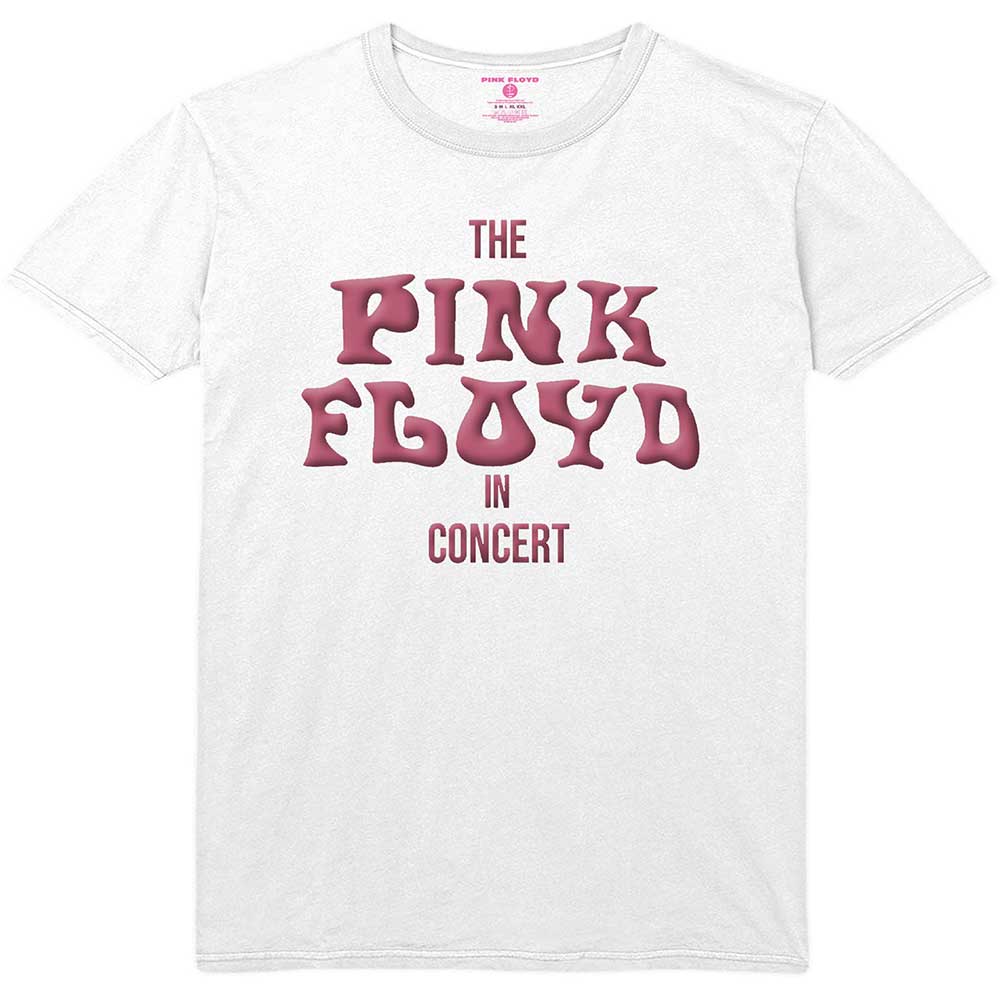 Pink Floyd tričko In Concert Biela XL
