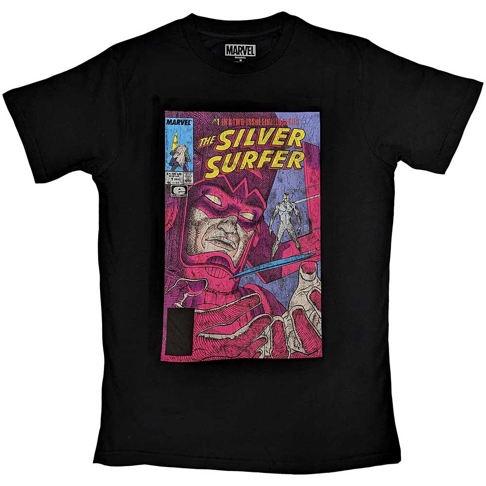 Marvel tričko Galactus & Silver Surfer Čierna L