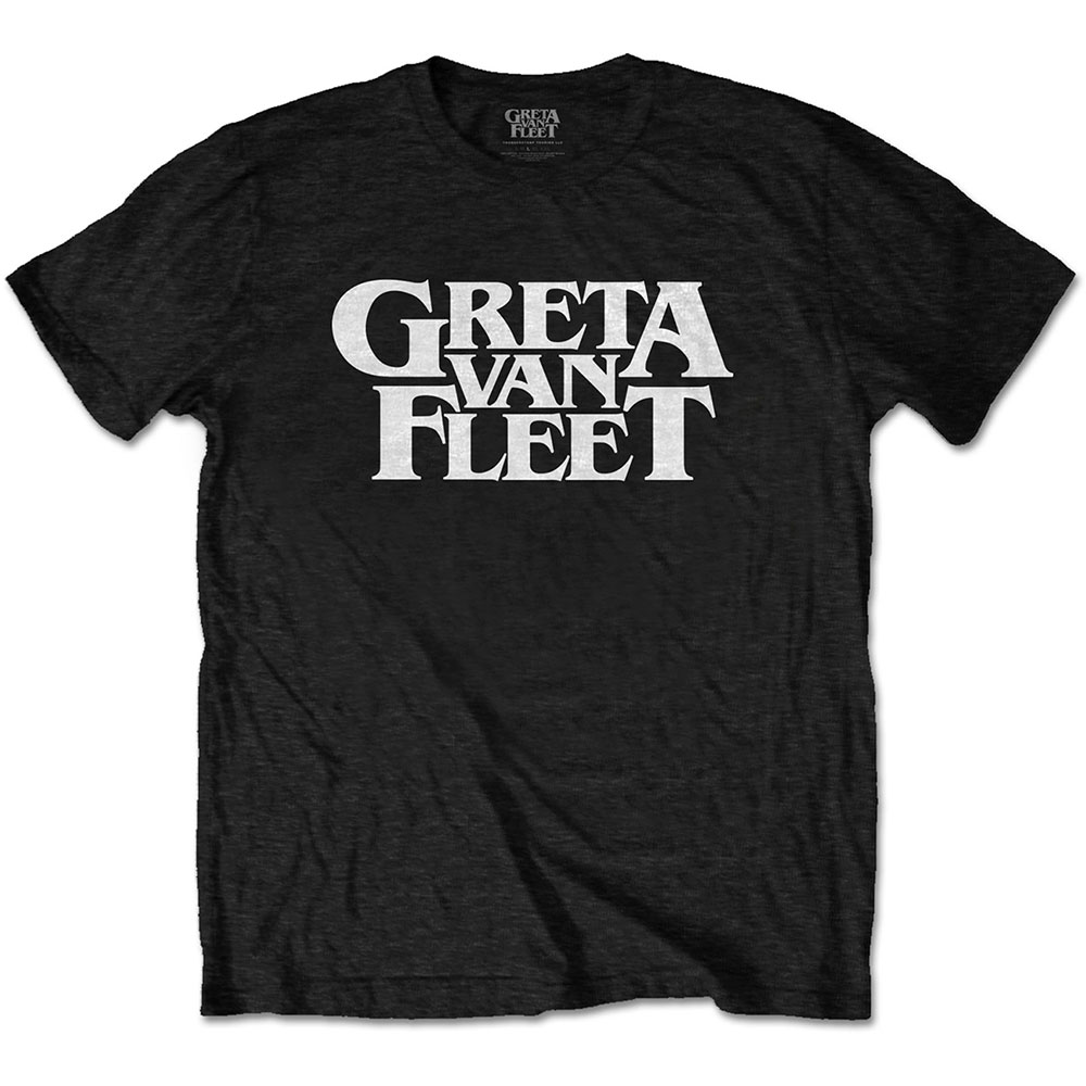Greta Van Fleet tričko Logo Čierna S
