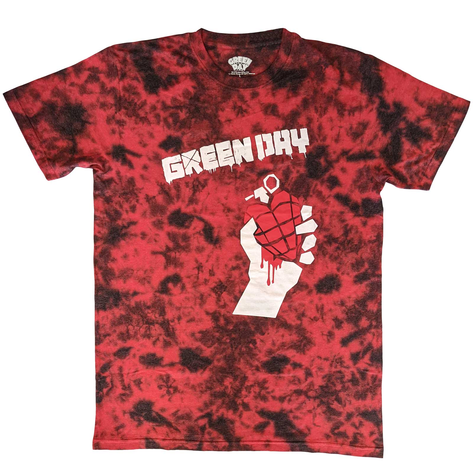 Green Day tričko American Idiot Červená XXL