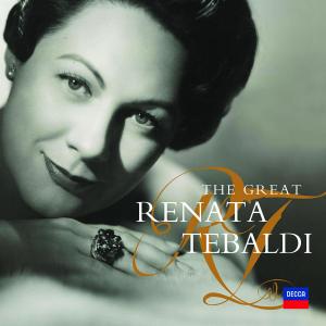TEBALDI RENATA - GREAT RENATA TEBALDI, CD