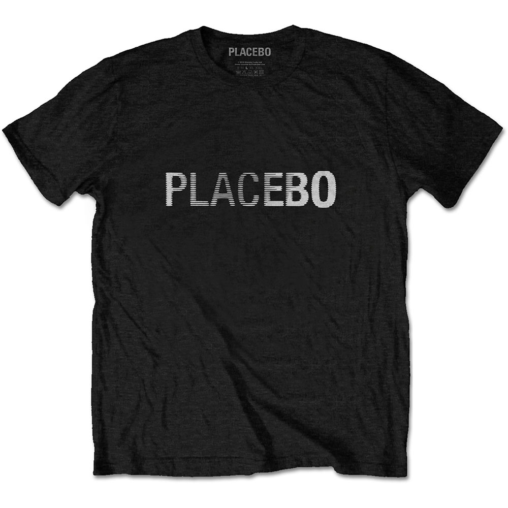 Placebo tričko Logo Čierna XL