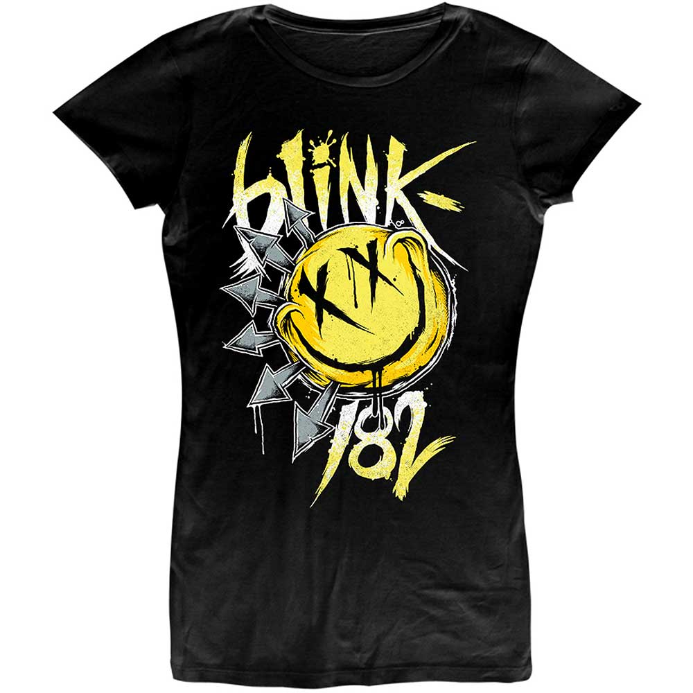 Blink 182 tričko Big Smile Čierna S