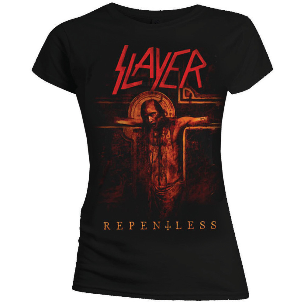 Slayer tričko Repentless Crucifix Čierna S