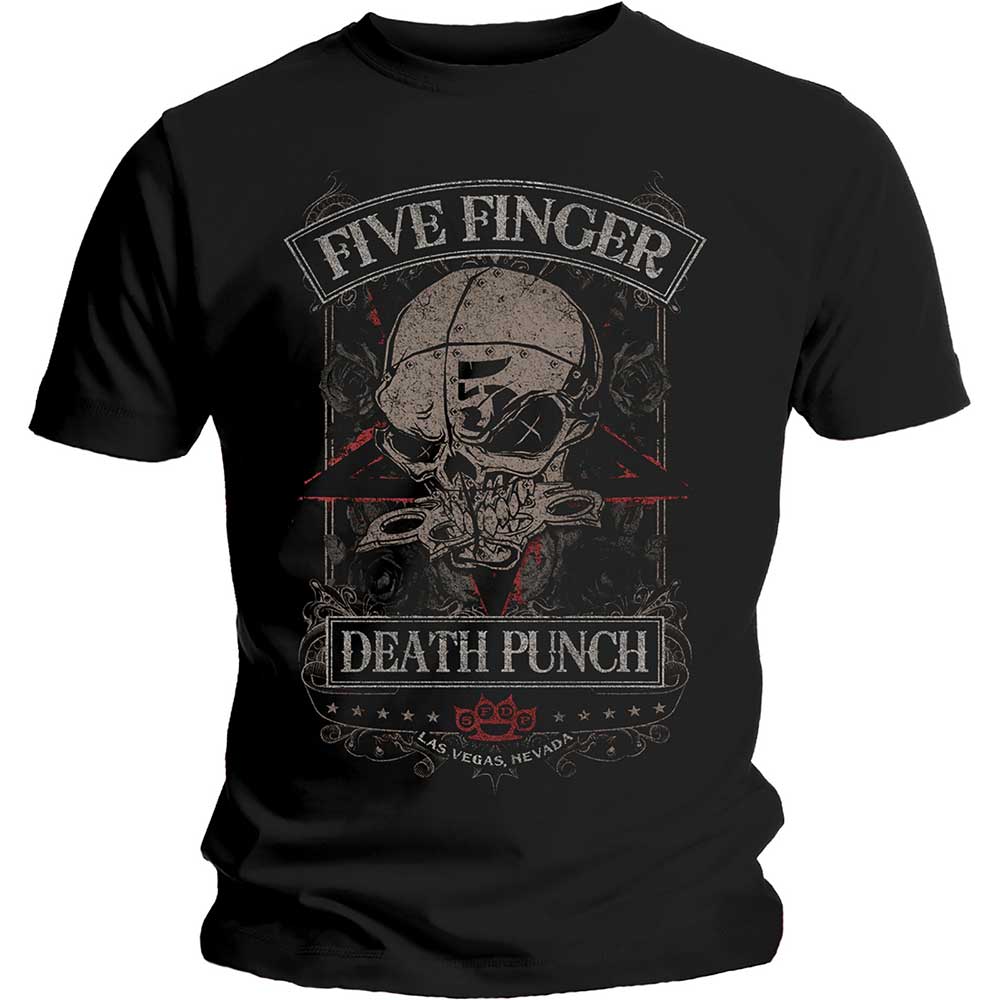 Five Finger Death Punch tričko Wicked Čierna XXL