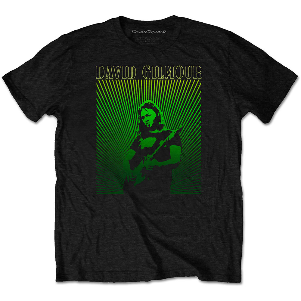 David Gilmour tričko Rays Gradient Čierna XXL