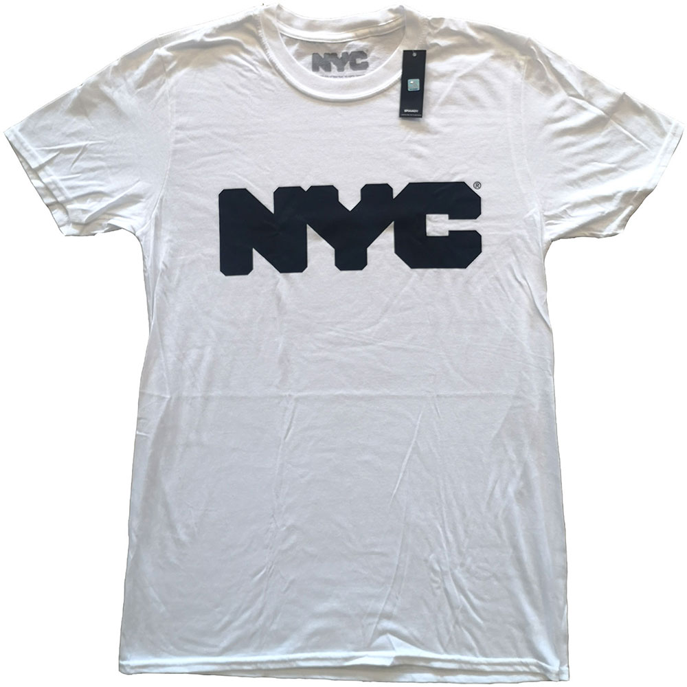 New York City tričko Logo Biela S