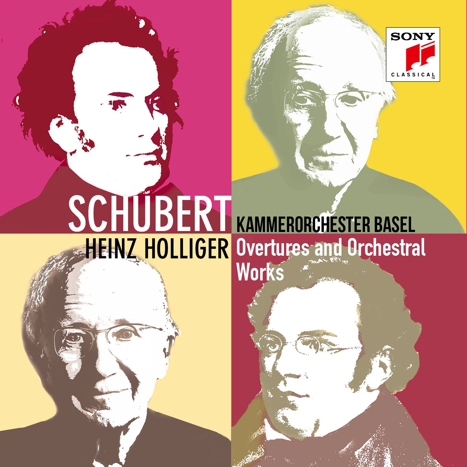 KAMMERORCHESTER BASEL & H - Schubert: Overtures and Orchestral Works, CD