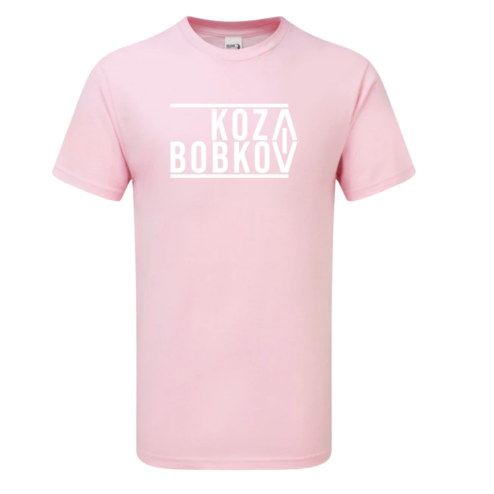 Koza Bobkov tričko Koza Bobkov Baby Pink XL