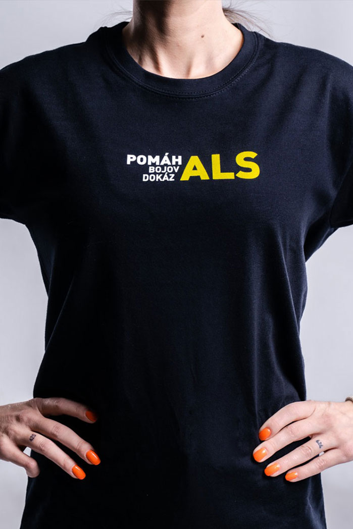 Tričko Charitativní triko BOJ PROTI ALS