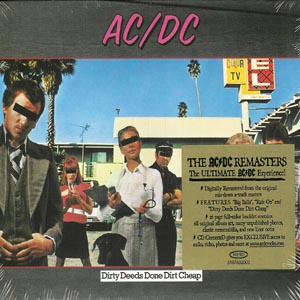 AC/DC, Dirty Deeds Done Dirt Cheap, CD