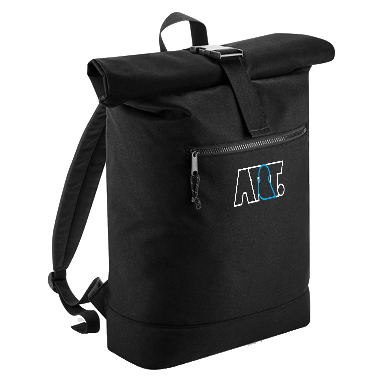Recycled rPET Rolltop backpack AT&T Europe store