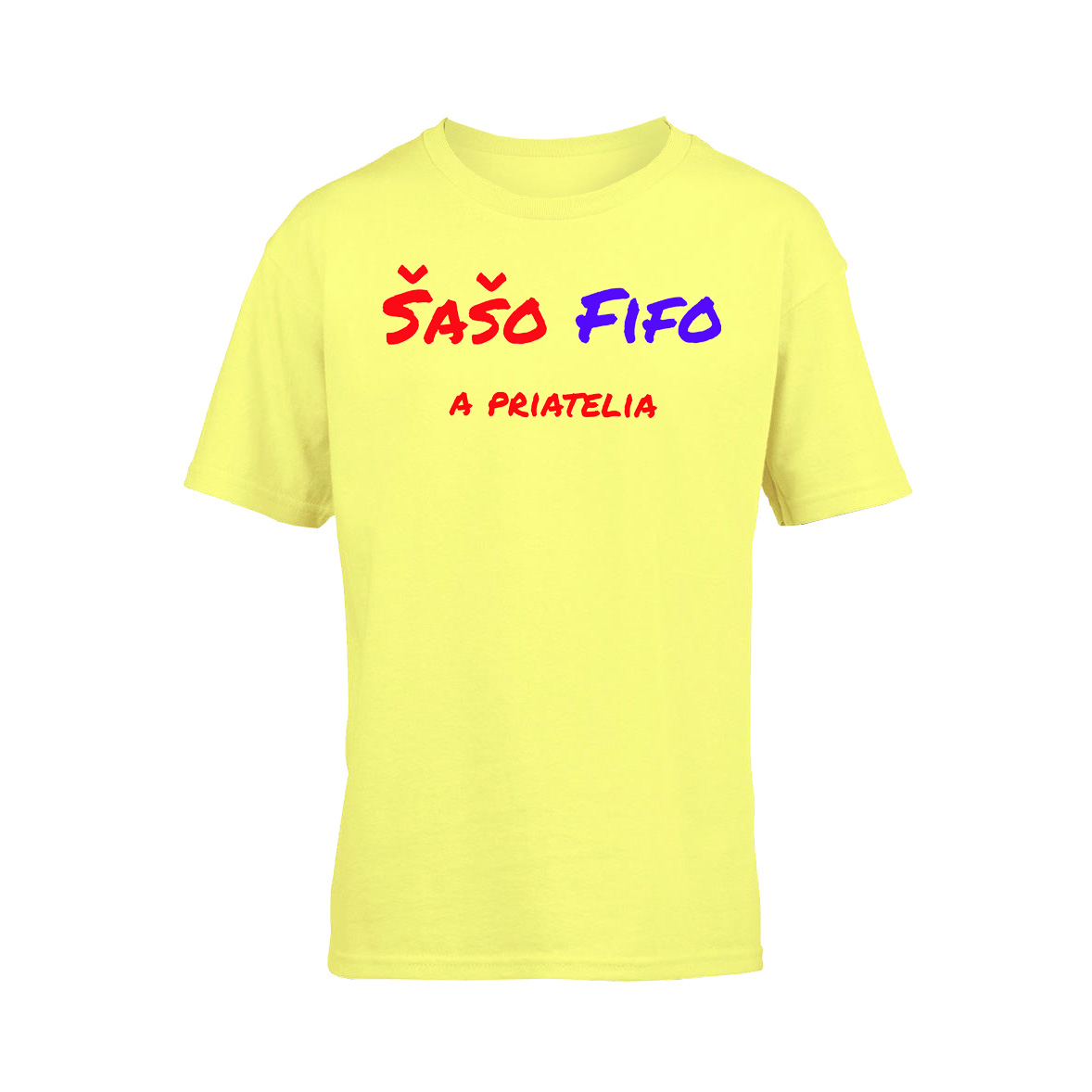 Fifo a Vierka tričko Šašo Fifo Cornsilk XL