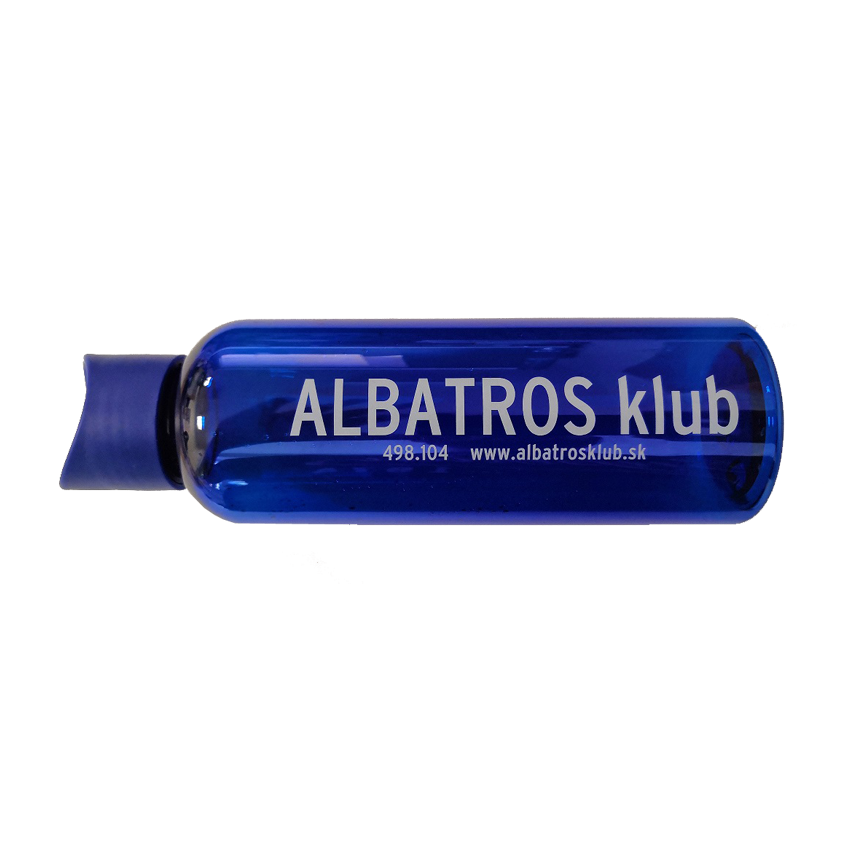 Albatros Klub Plastová fľaša albatros klub modrá