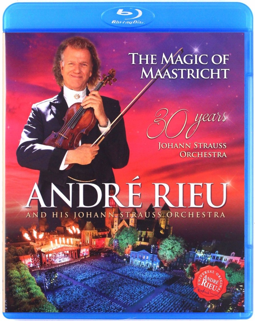 André Rieu - Blu-ray The Magic Of Maastricht - RUKAHORE SHOP