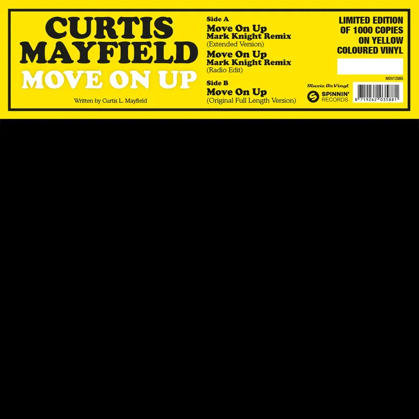 Move On Up (Mark Knight Remix) (Yellow Vinyl)